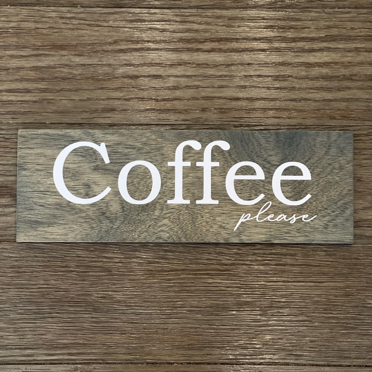 Coffee Please - Funny Sign - Wall Decor - Bar Wall Art - Wooden Sign