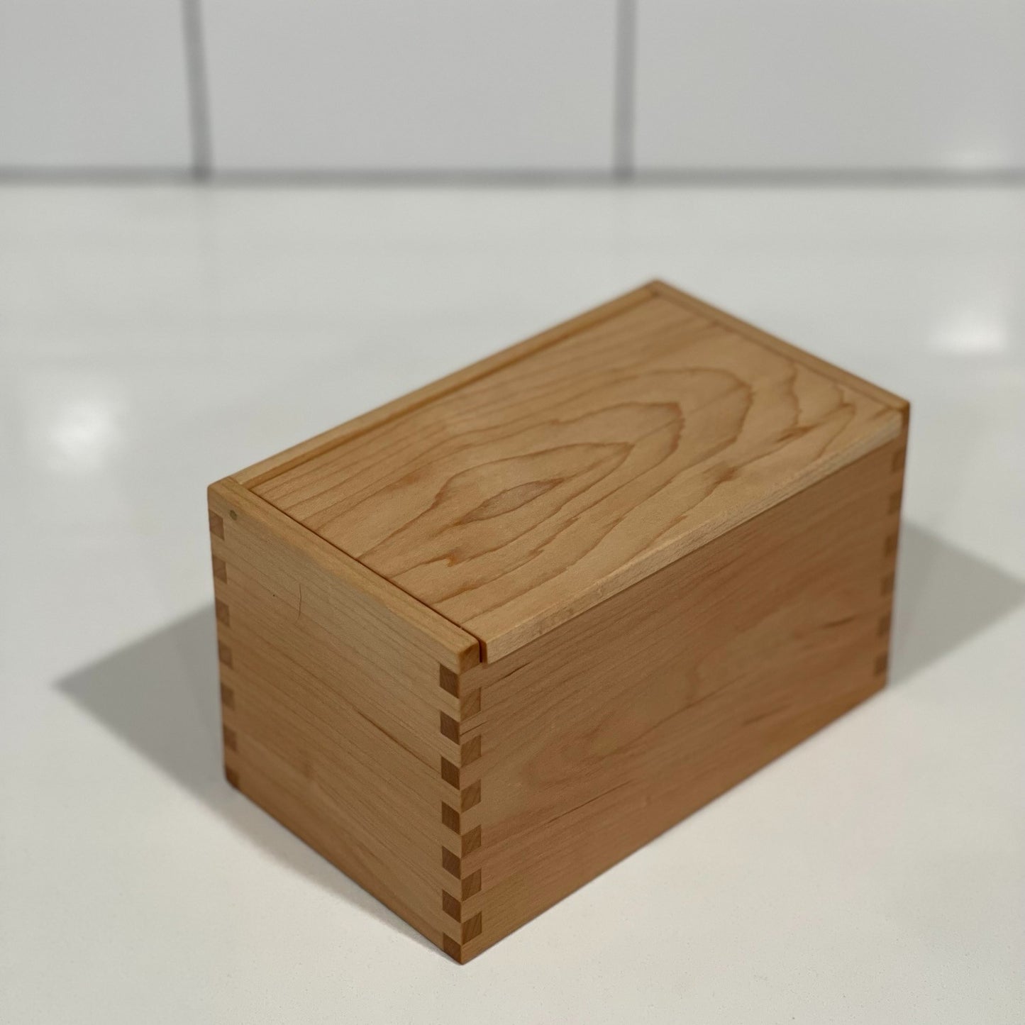 Wood Salt Cellar - Salt Box - Salt Pig - Keepsake Box - Maple